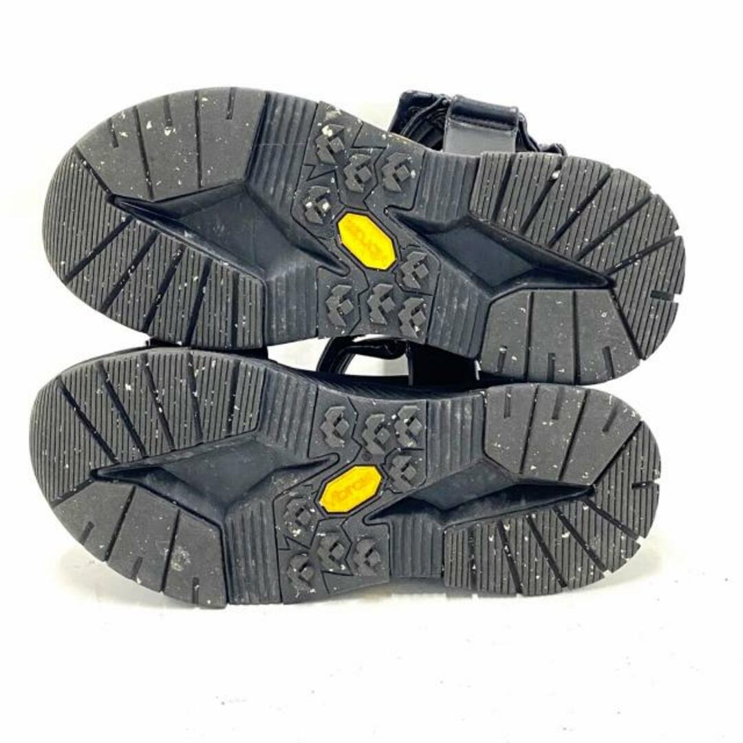 emmi(エミ) サンダル JP23 CN230 レディース - 黒 レザー レディースの靴/シューズ(サンダル)の商品写真