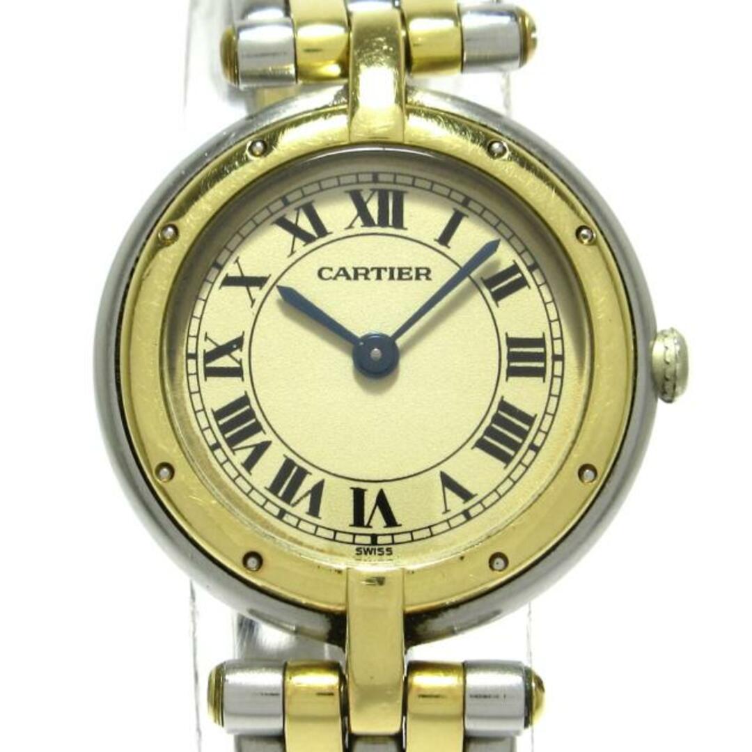 Cartier(カルティエ)のCartier(カルティエ) 腕時計 パンテール  ヴァンドーム W25030B6 レディース SS×K18YG/2ロウ アイボリー レディースのファッション小物(腕時計)の商品写真