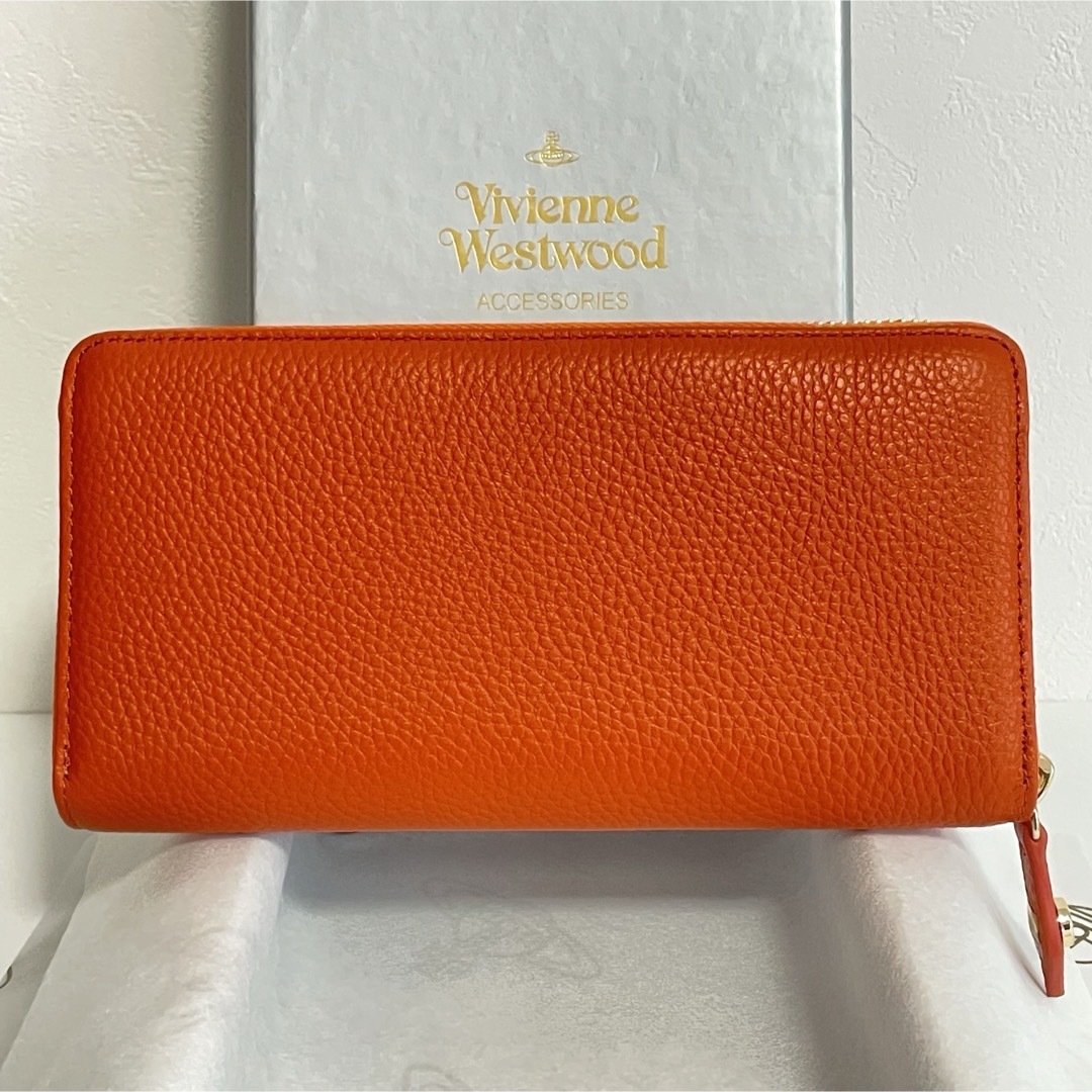 Vivienne Westwood(ヴィヴィアンウエストウッド)の【1点限り】新品 未使用 Vivienne Westwood 長財布  レザー  レディースのファッション小物(財布)の商品写真