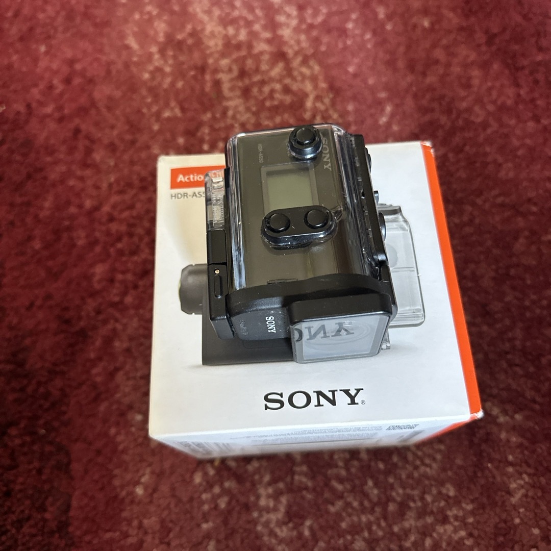 SONY(ソニー)のSONY デジタルHDビデオカメラ HDR-AS50 スマホ/家電/カメラのカメラ(ビデオカメラ)の商品写真