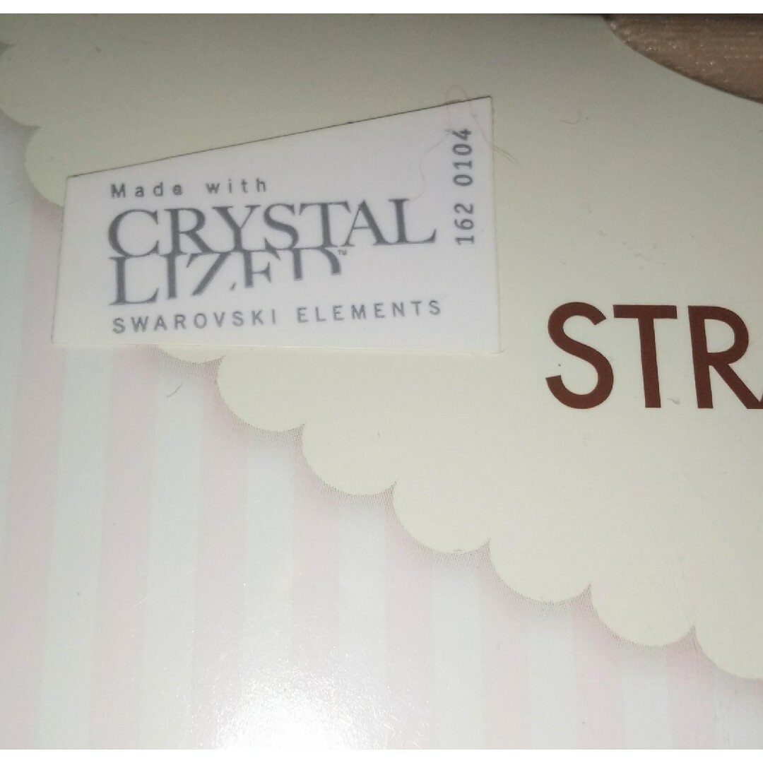 STRAWBERRY-FIELDS(ストロベリーフィールズ)のストロベリーフィールズ ストッキング スワロフスキー レディースのレッグウェア(タイツ/ストッキング)の商品写真