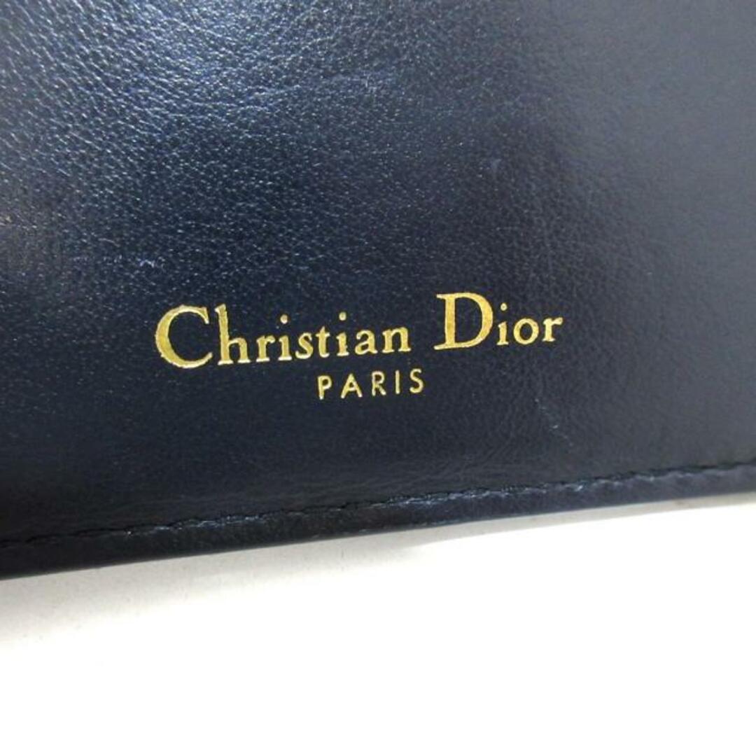 Christian Dior(クリスチャンディオール)のDIOR/ChristianDior(ディオール/クリスチャンディオール) カードケース 30モンテーニュ S2098UTZQ 928U ブルー×ベージュ ディオール オブリーク ジャカード×レザー レディースのファッション小物(名刺入れ/定期入れ)の商品写真