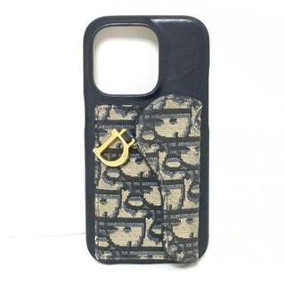 Christian Dior - ディオールiPhone12ケースブラックキルティング Christian Dior - ディオールiPhone12ケースブラックキルティング