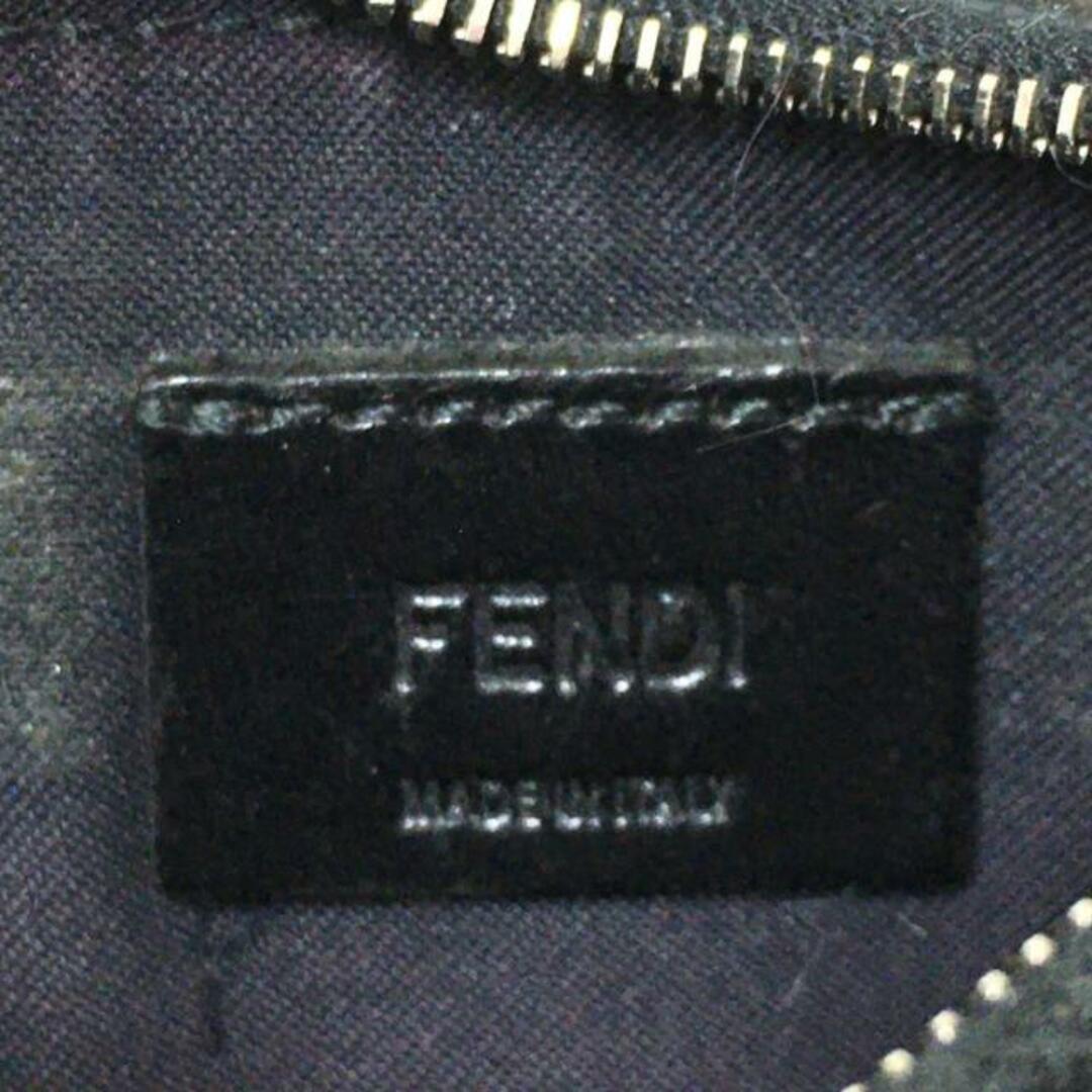 FENDI(フェンディ)のFENDI(フェンディ) コインケース - 8AP151 黒×マルチ キーリング付き レザー レディースのファッション小物(コインケース)の商品写真