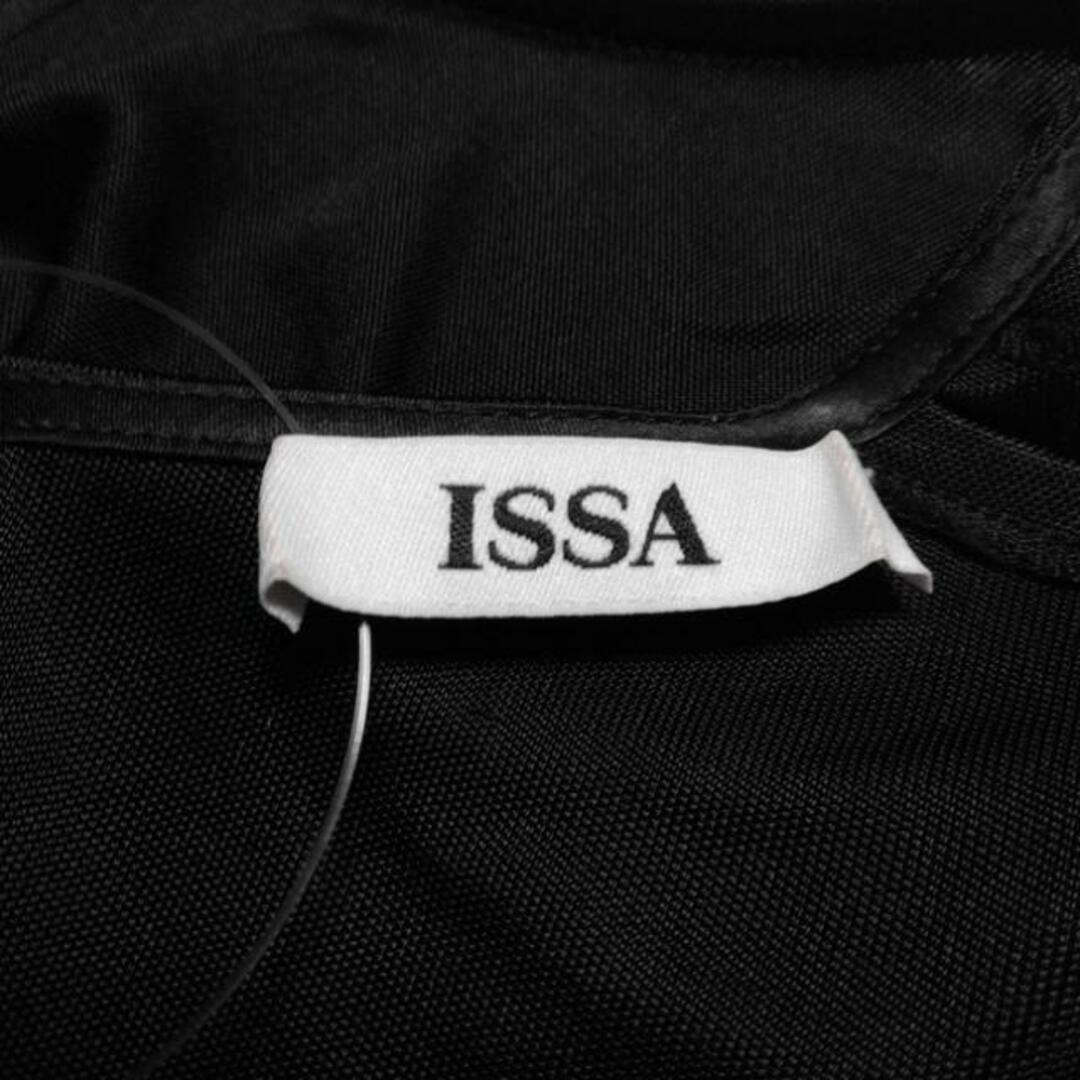Issa London(イッサロンドン)のISSA(イッサロンドン) ワンピース サイズ6(UK) S レディース - 黒 クルーネック/ノースリーブ/ひざ丈 レディースのワンピース(その他)の商品写真