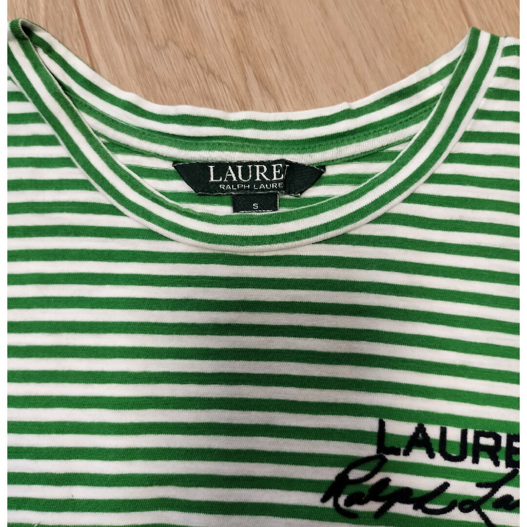 POLO RALPH LAUREN(ポロラルフローレン)のLAUREN by Ralph Lauren ボーダーTシャツ レディースのトップス(Tシャツ(半袖/袖なし))の商品写真