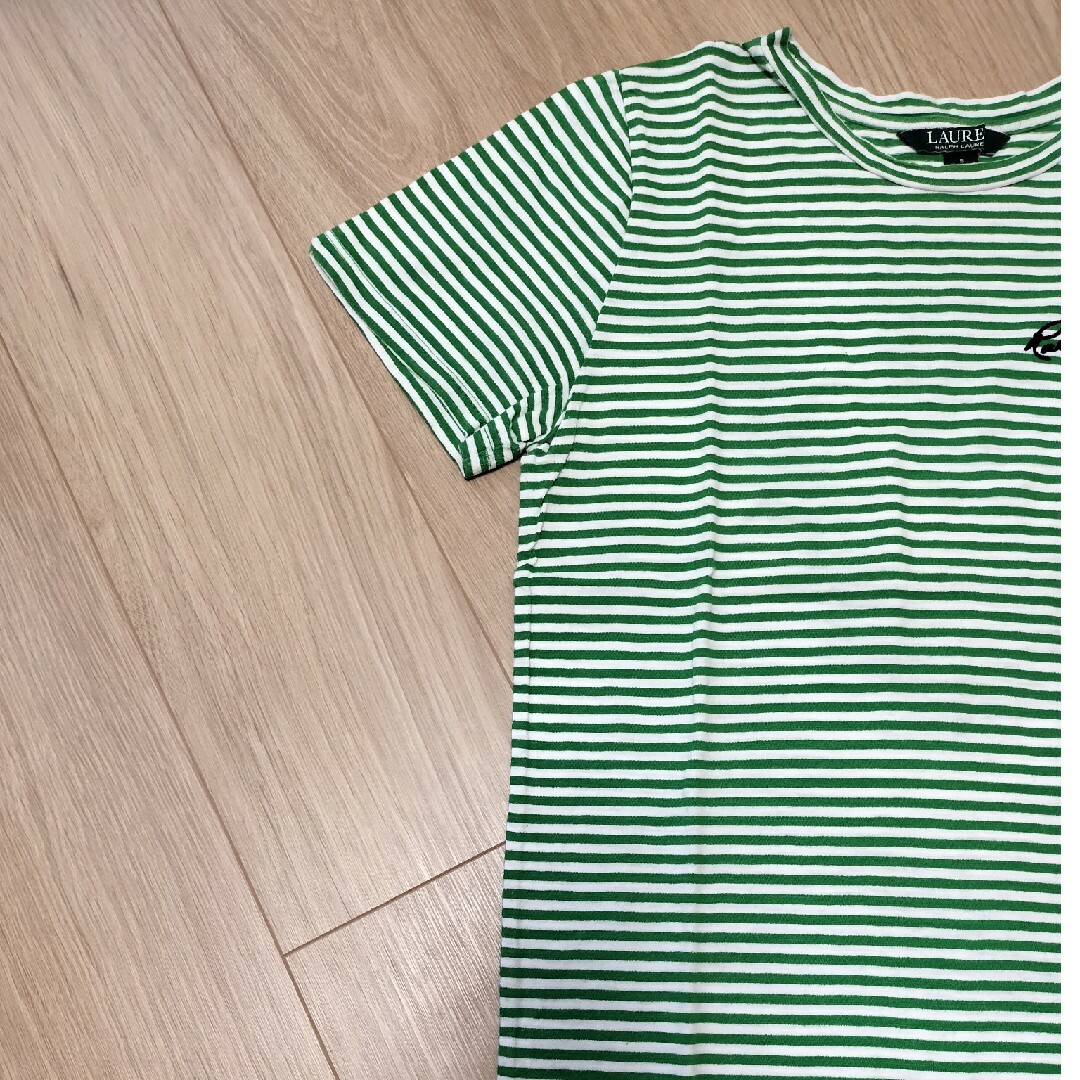 POLO RALPH LAUREN(ポロラルフローレン)のLAUREN by Ralph Lauren ボーダーTシャツ レディースのトップス(Tシャツ(半袖/袖なし))の商品写真