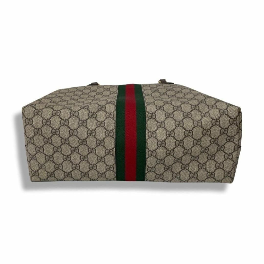 Gucci(グッチ)のグッチ GUCCI トートバッグ GGスプリーム シェリーライン ミディアム レディースのバッグ(トートバッグ)の商品写真