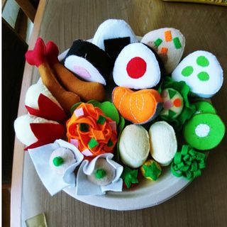 フェルトおままごと　おにぎり　おかずハンドメイド(その他)