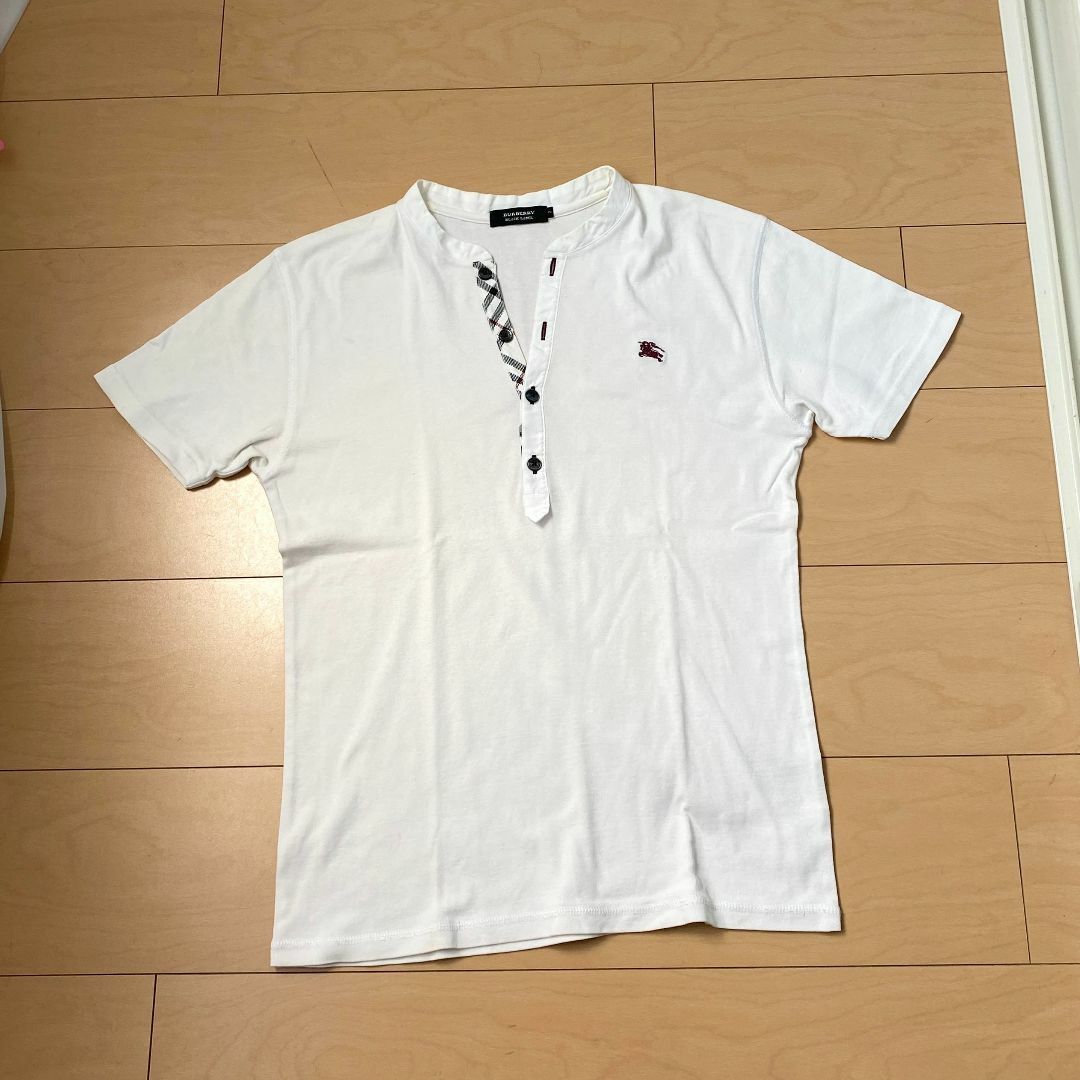 BURBERRY BLACK LABEL(バーバリーブラックレーベル)のバーバリー ブラックレーベル 半袖 カットソー 2 メンズ メンズのトップス(Tシャツ/カットソー(半袖/袖なし))の商品写真