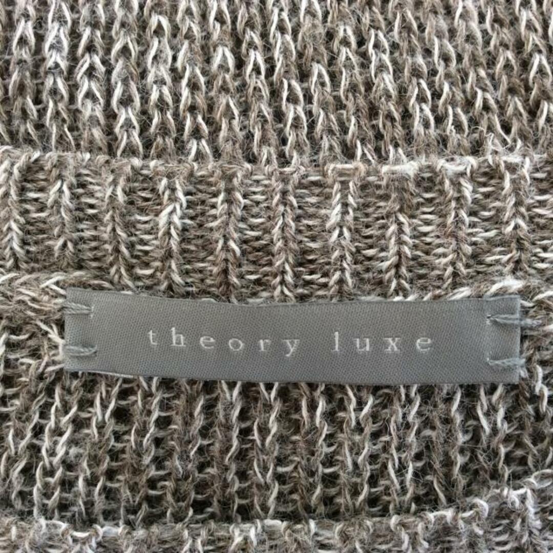 Theory luxe(セオリーリュクス)のtheory luxe(セオリーリュクス) 長袖セーター サイズ38 M レディース - グレー レディースのトップス(ニット/セーター)の商品写真