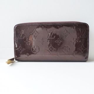 ルイヴィトン(LOUIS VUITTON)のLOUIS VUITTON(ルイヴィトン) 長財布 モノグラムヴェルニ ジッピーウォレット M93522 アマラント パテントレザー（モノグラムの型押し）(財布)