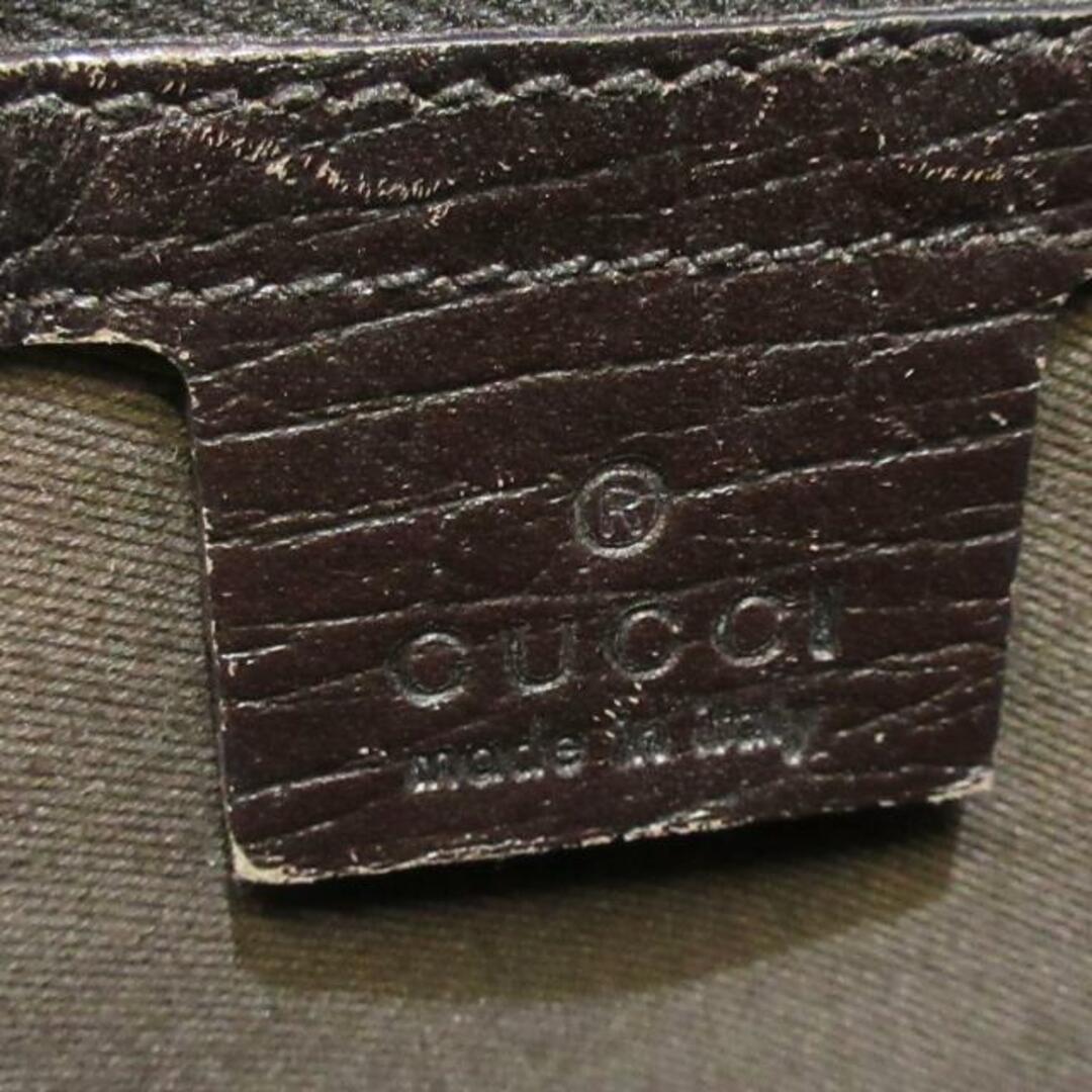 Gucci(グッチ)のGUCCI(グッチ) ハンドバッグ GG柄/ホースビット 114915 ベージュ×ダークブラウン ジャガード×レザー レディースのバッグ(ハンドバッグ)の商品写真