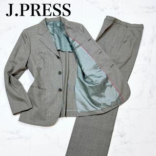 J.PRESS - J.PRESS パンツスーツセットアップ レディース ウール 13/11 グレー