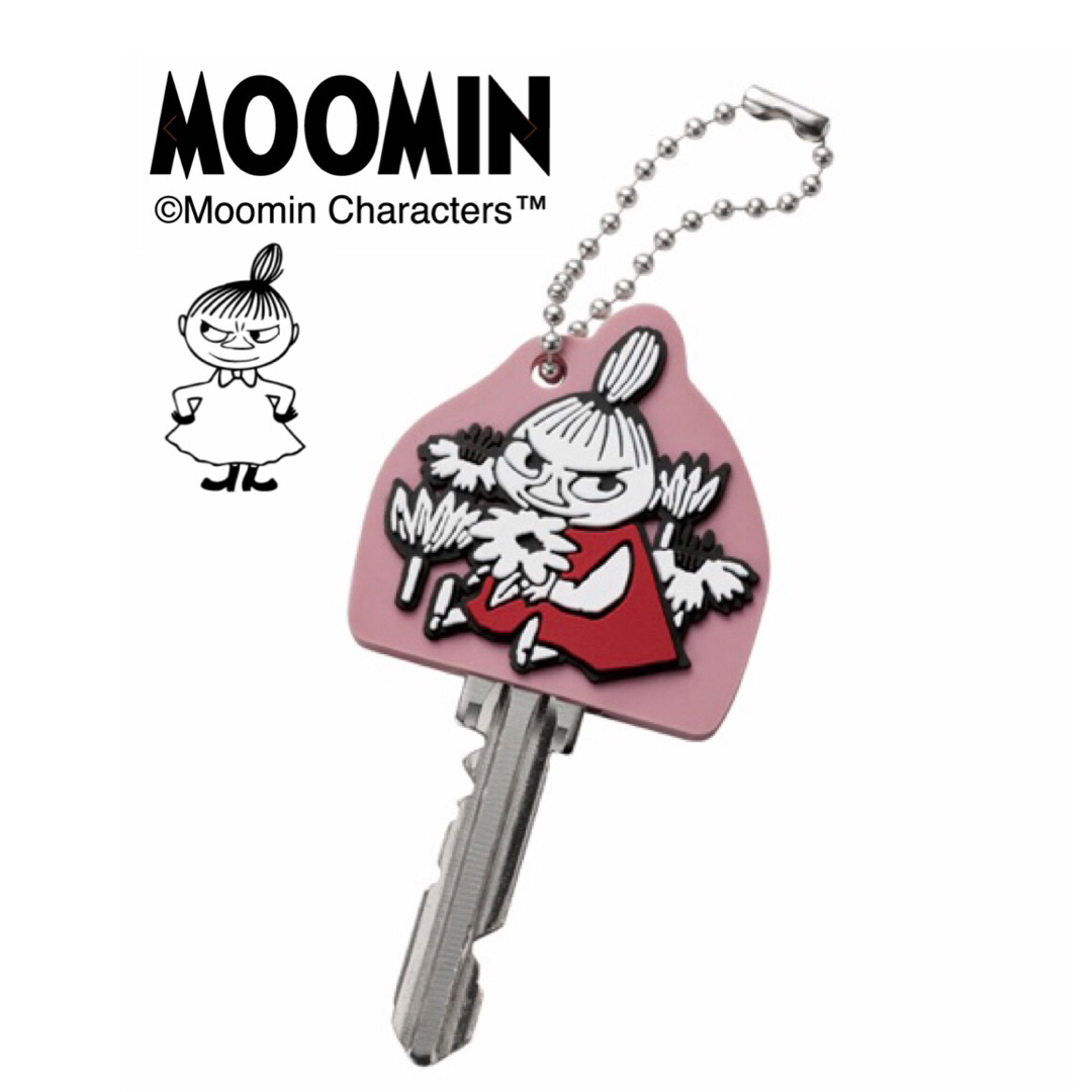 MOOMIN(ムーミン)の【新品】リトルミイ　キーキャップ　ムーミン　北欧　キーカバー　リトルミィ エンタメ/ホビーのおもちゃ/ぬいぐるみ(キャラクターグッズ)の商品写真