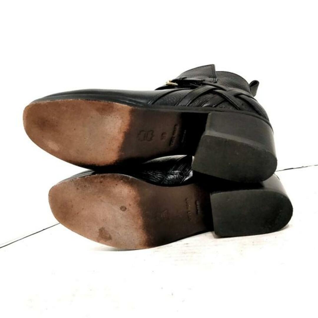 Cole Haan(コールハーン)のCOLE HAAN(コールハーン) ショートブーツ 6 1/2 B レディース - 黒 レザー レディースの靴/シューズ(ブーツ)の商品写真