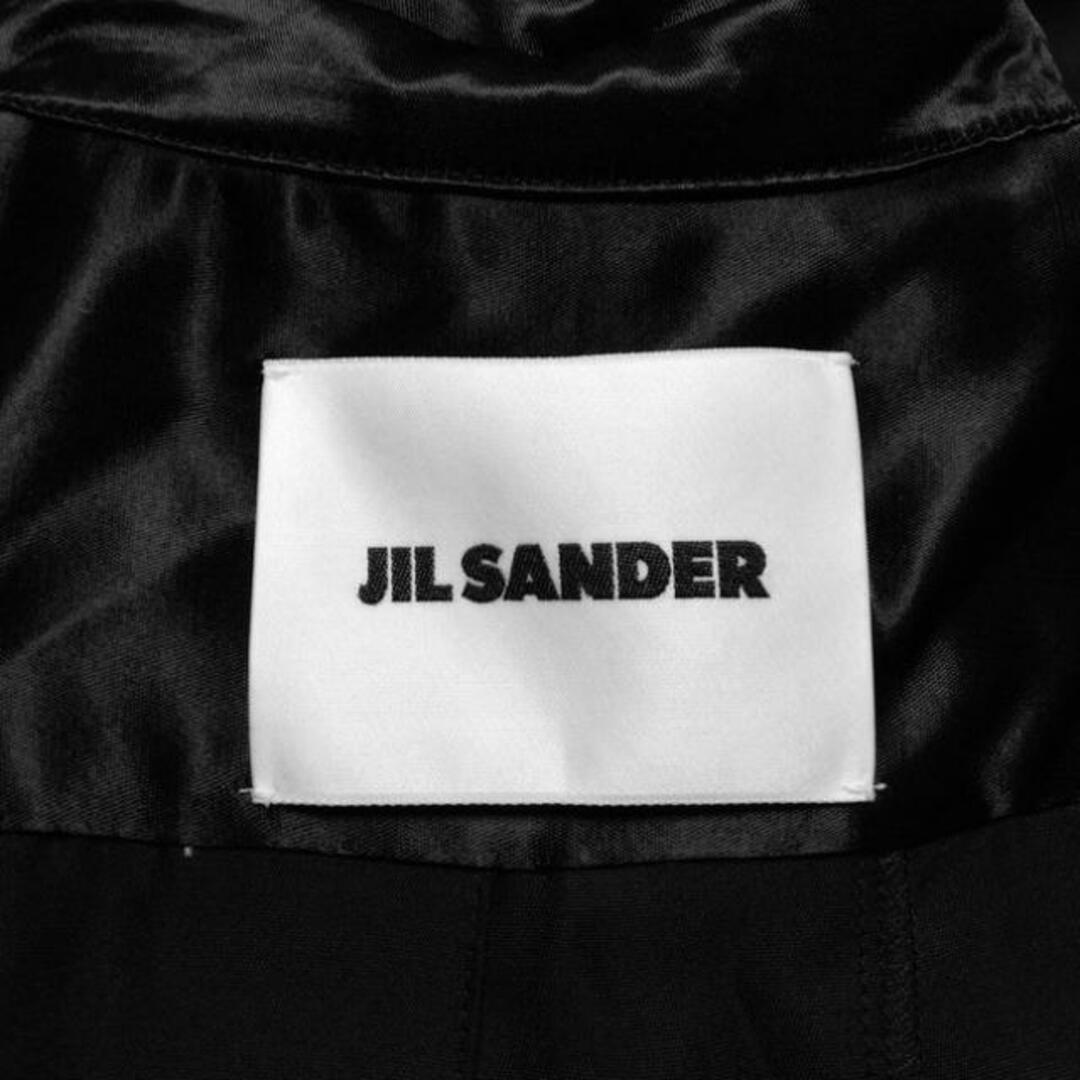 Jil Sander(ジルサンダー)のJILSANDER(ジルサンダー) ワンピース サイズ36 S レディース - JSPP504305 黒 七分袖/ロング/サテン/プリーツ レディースのワンピース(その他)の商品写真