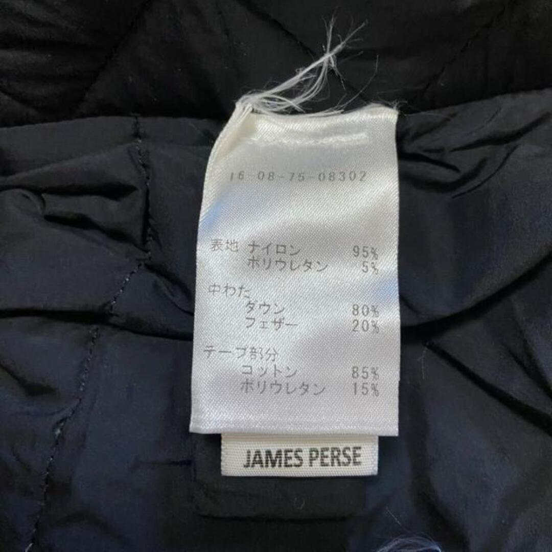 JAMES PERSE(ジェームスパース)のJAMES PERSE(ジェームスパース) ダウンベスト サイズ2 S レディース - 黒 秋/冬 レディースのジャケット/アウター(ダウンベスト)の商品写真