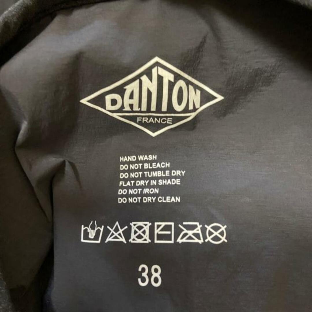 DANTON(ダントン)のDANTON(ダントン) ブルゾン サイズ38 M レディース - 黒 長袖/中綿/秋/冬 レディースのジャケット/アウター(ブルゾン)の商品写真