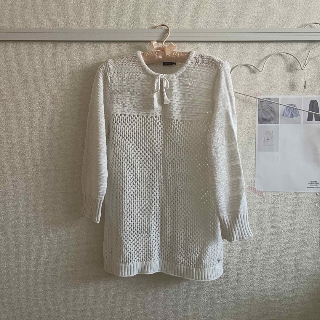 VINTAGE(ヴィンテージ)のvintage design あみあみknit レディースのトップス(ニット/セーター)の商品写真