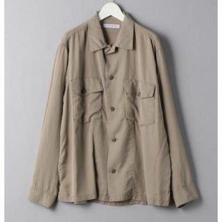 UNITED ARROWS - 【 BEIGE 】S LYCL/TIL MIL CPO シャツジャケット