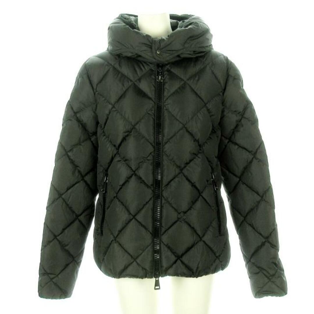 MONCLER(モンクレール)のMONCLER(モンクレール) ダウンジャケット サイズ2 M レディース BOURG(ボーグ) ダークグレー 長袖/キルティング/冬 レディースのジャケット/アウター(ダウンジャケット)の商品写真