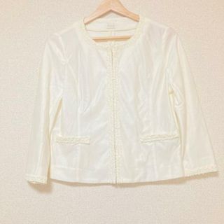 ハロッズ(Harrods)のHARRODS(ハロッズ) ジャケット レディース - 白 長袖/春/秋(その他)