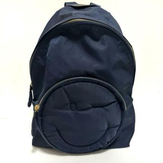 ANYA HINDMARCH - Anya Hindmarch(アニヤハインドマーチ) リュックサック美品  チャビーウィンクバックパック/スマイリーウィンク ネイビー ナイロン