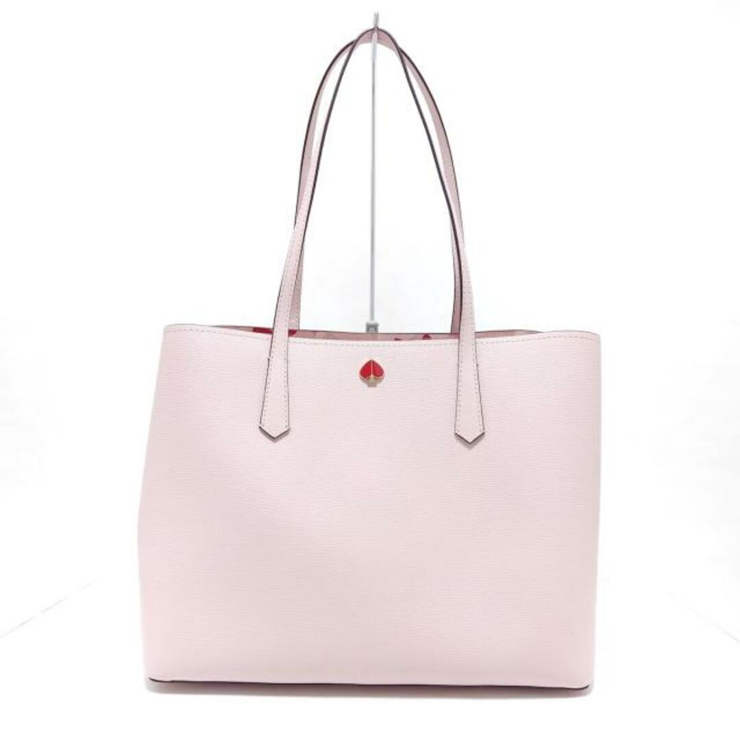 kate spade new york(ケイトスペードニューヨーク)のKate spade(ケイトスペード) ショルダーバッグ美品  - PXRUA842 ライトピンク レザー レディースのバッグ(ショルダーバッグ)の商品写真