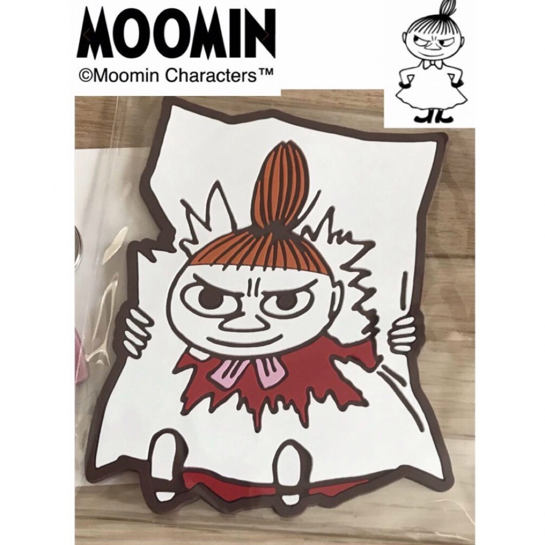 MOOMIN(ムーミン)の【新品】リトルミイ　車用滑り止めシート　スマホ置き　ムーミン　北欧　リトルミィ エンタメ/ホビーのおもちゃ/ぬいぐるみ(キャラクターグッズ)の商品写真