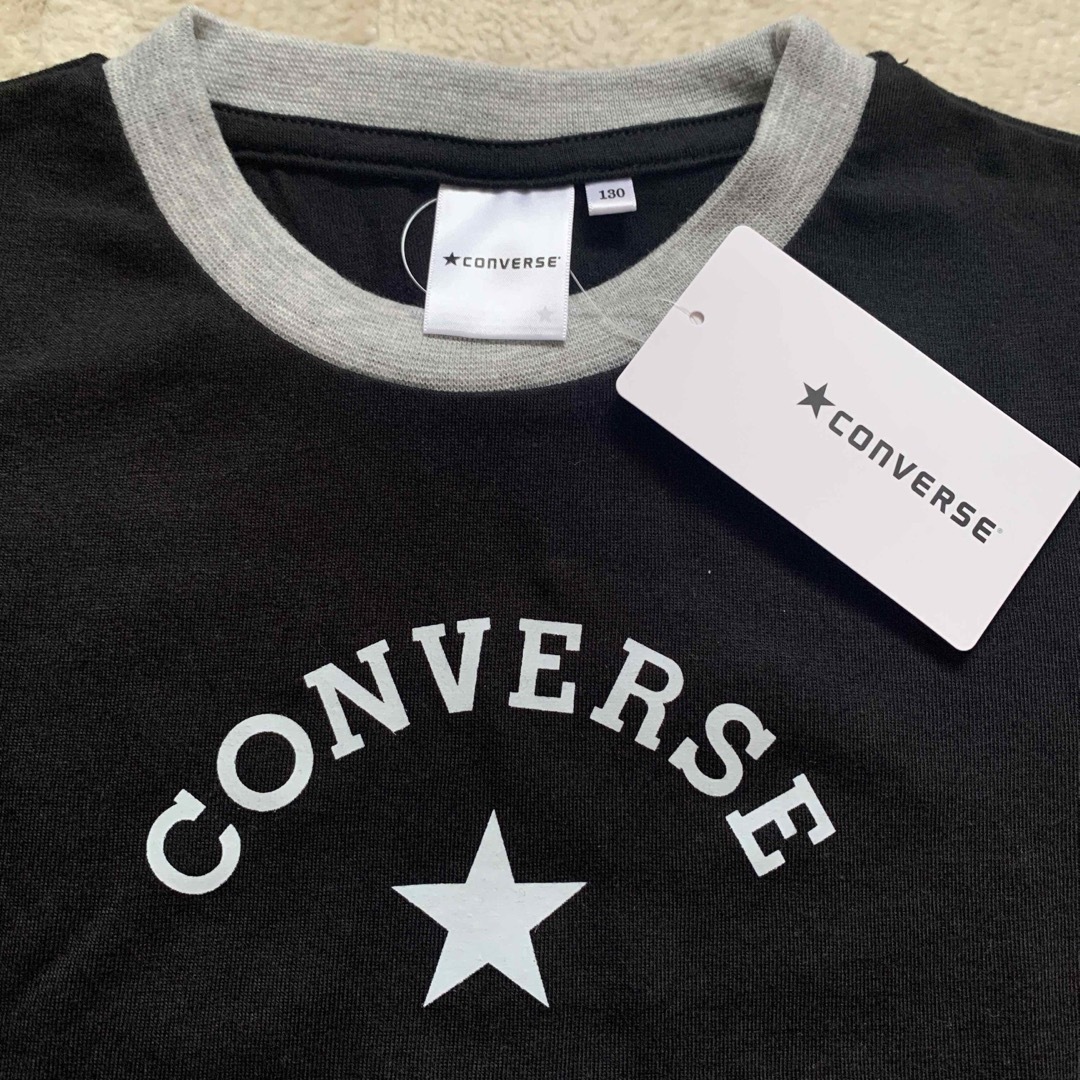 CONVERSE(コンバース)のCONVERSE コンバース 半袖 Tシャツ　キッズ　130 キッズ/ベビー/マタニティのキッズ服男の子用(90cm~)(Tシャツ/カットソー)の商品写真