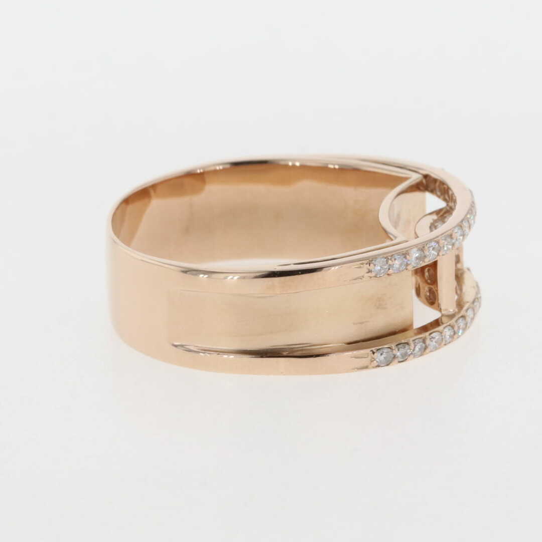 メレダイヤ デザインリング 14.5号 K18 【中古】 レディースのアクセサリー(リング(指輪))の商品写真