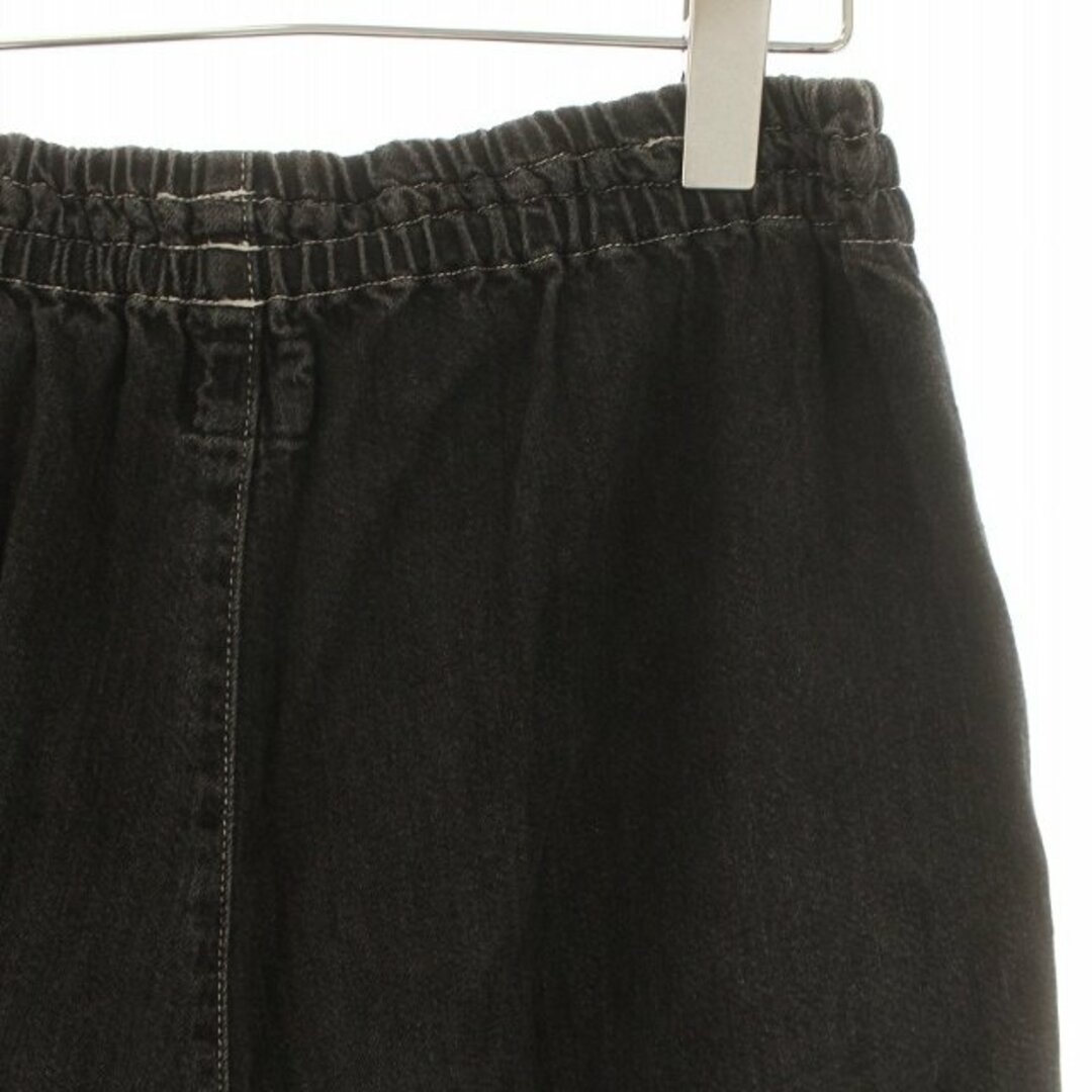 Needles(ニードルス)のNeedles H.D. Pant 6オンスデニム ヒザデルパンツ 2 M 黒 メンズのパンツ(デニム/ジーンズ)の商品写真