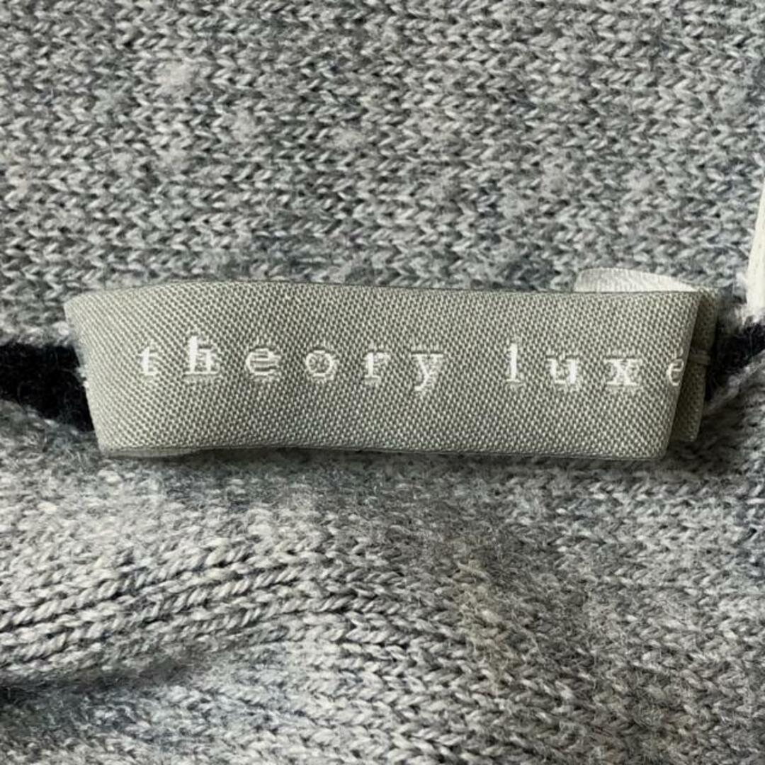 Theory luxe(セオリーリュクス)のtheory luxe(セオリーリュクス) ワンピース サイズ38 M レディース - ダークネイビー ハイネック/長袖/ひざ丈/ニット レディースのワンピース(その他)の商品写真