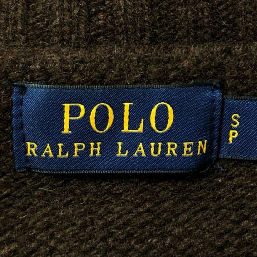 POLO RALPH LAUREN(ポロラルフローレン)のPOLObyRalphLauren(ポロラルフローレン) 長袖セーター サイズSP S メンズ - ダークブラウン タートルネック メンズのトップス(ニット/セーター)の商品写真