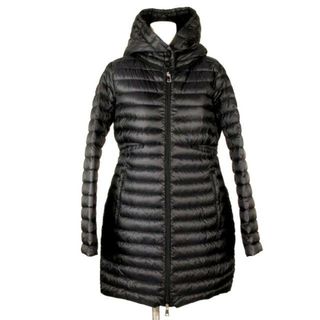 モンクレール(MONCLER)のMONCLER(モンクレール) ダウンコート サイズ0 XS レディース BARBEL(バーベル) 黒 長袖/秋/冬(ダウンコート)