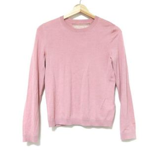 レッドヴァレンティノ(RED VALENTINO)のRED VALENTINO(レッドバレンチノ) 長袖セーター サイズXS レディース - ピンク クルーネック/メッシュ(ニット/セーター)