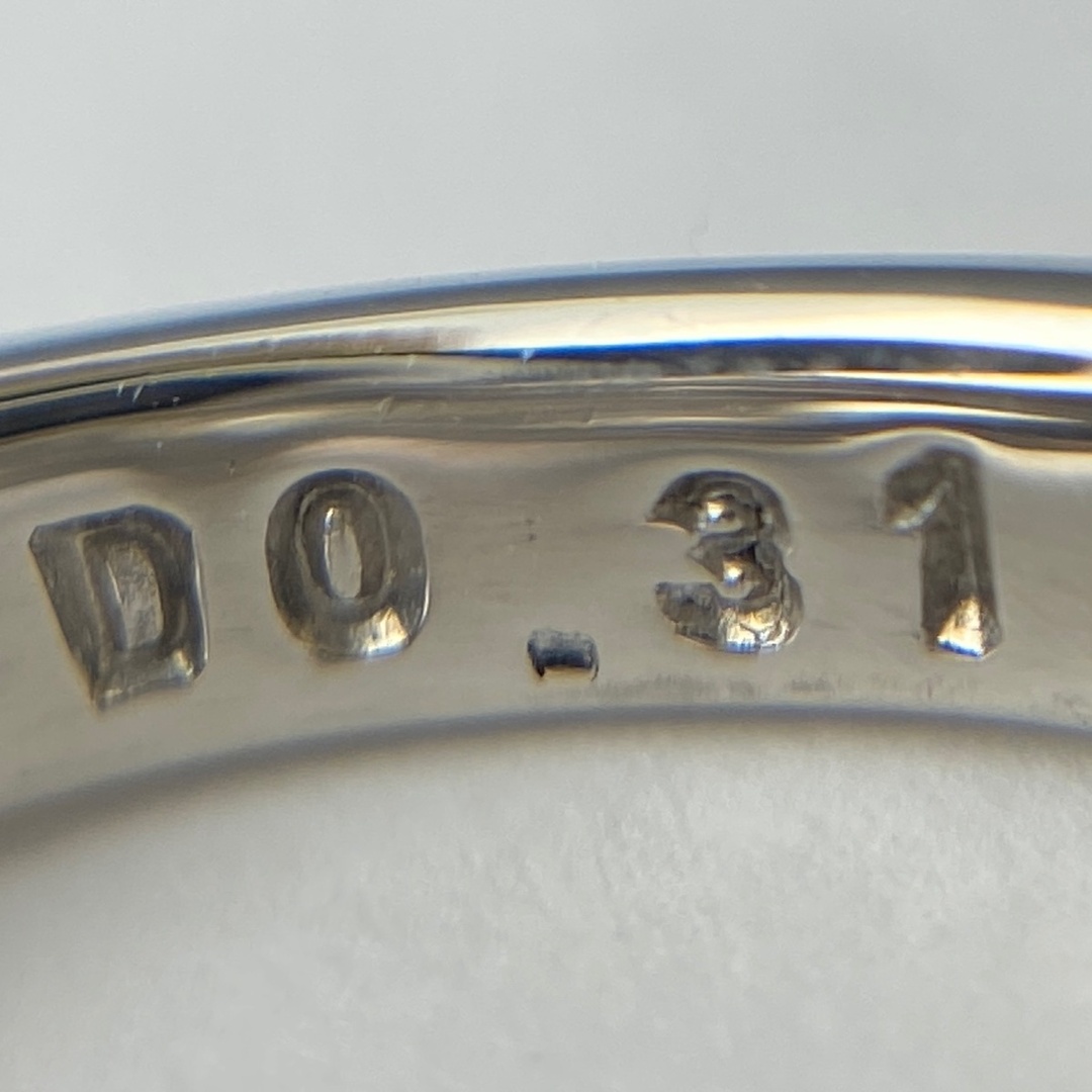 POLA(ポーラ)のポーラ メレダイヤ デザインリング 8.5号 Pt900 【中古】 レディースのアクセサリー(リング(指輪))の商品写真