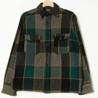 WOOLRICH ウールリッチ チェック柄オーバーシャツ シャツジャケット (Tシャツ/カットソー(七分/長袖))