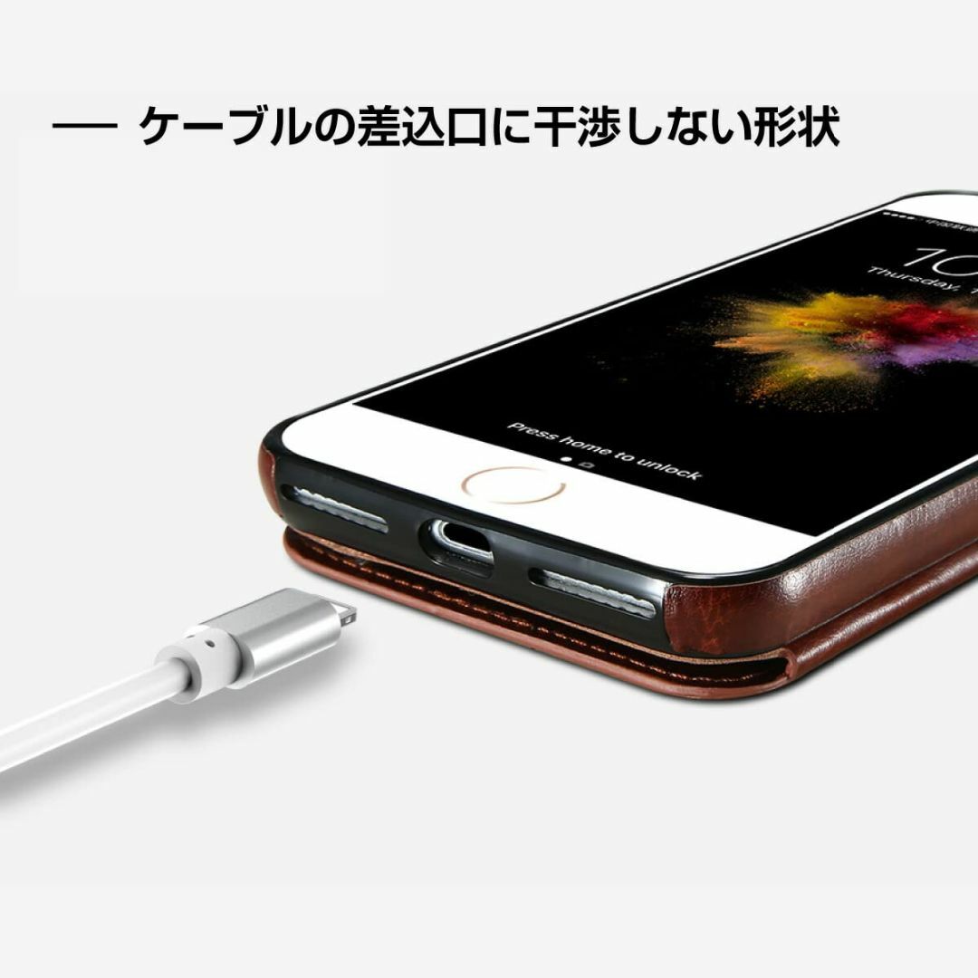 【サイズ:iPhoneXR_色:ブラウン】ホビナビ 背面手帳型 スマホケース i スマホ/家電/カメラのスマホアクセサリー(その他)の商品写真