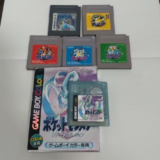 ポケモン(ポケモン)のポケモンGAMEBOYカセット✕６(キャラクターグッズ)