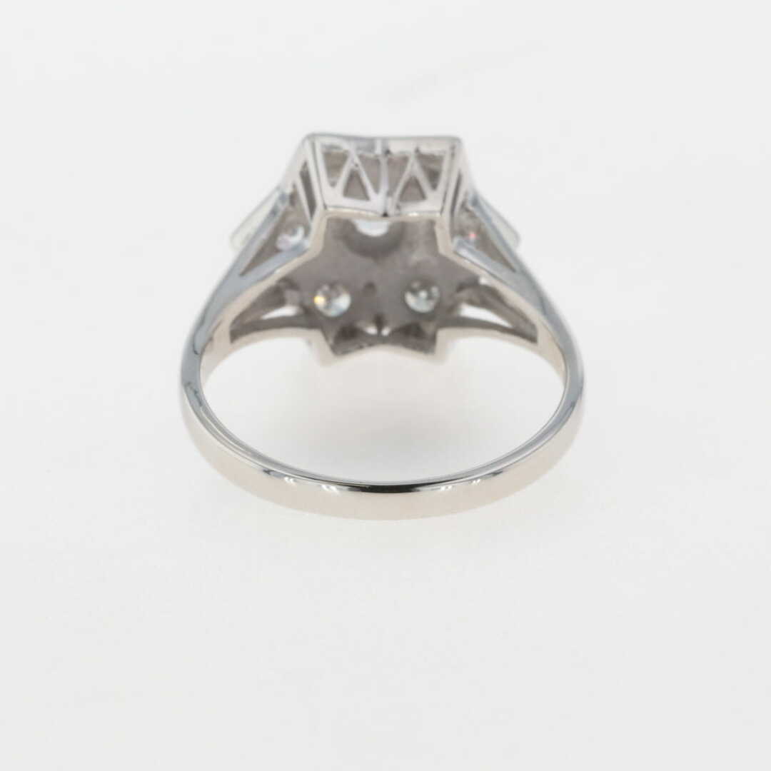 メレダイヤ デザインリング 13号 Pt900 【中古】 レディースのアクセサリー(リング(指輪))の商品写真