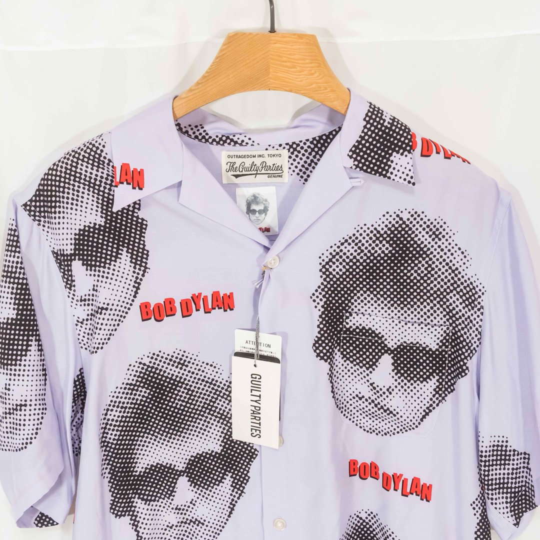 WACKO MARIA(ワコマリア)の新品タグ付き　希少　WACKOMARIA BOB DYLAN アロハシャツ メンズのトップス(シャツ)の商品写真