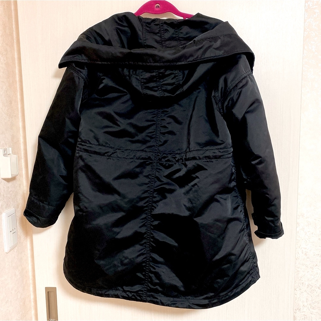 定価約5万 PalinkA ミリタリーモッズコート パリンカ　ブラック　2way レディースのジャケット/アウター(ミリタリージャケット)の商品写真