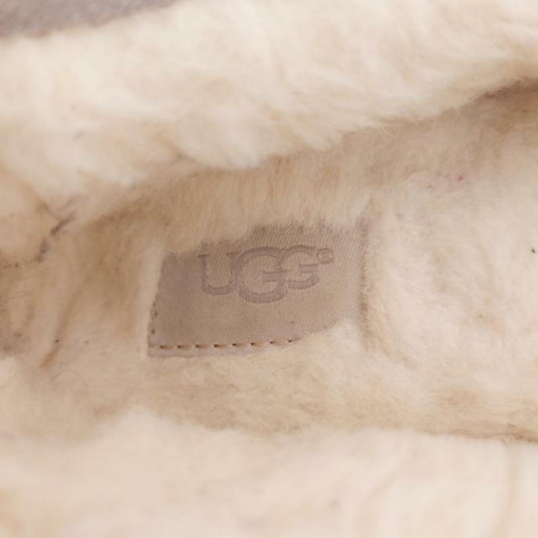 UGG(アグ)のUGG(アグ) スリッポン JAPAN 24 レディース リアーナ 1016317 ライトグレー リボン/ハトメ ムートン×レザー レディースの靴/シューズ(その他)の商品写真