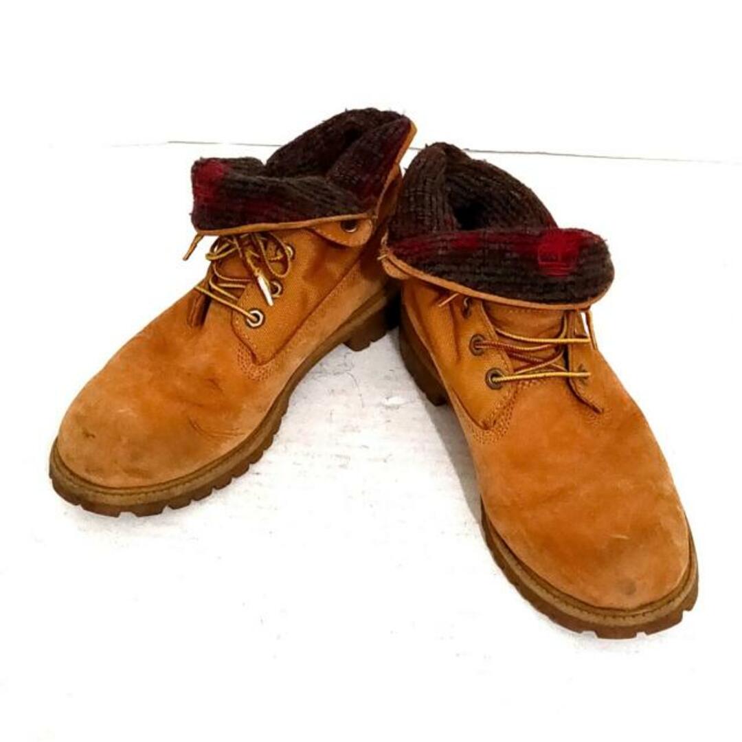 Timberland(ティンバーランド)のTimberland(ティンバーランド) ショートブーツ 27.5 メンズ ライトブラウン Woolrich ヌバック×ナイロン メンズの靴/シューズ(ブーツ)の商品写真