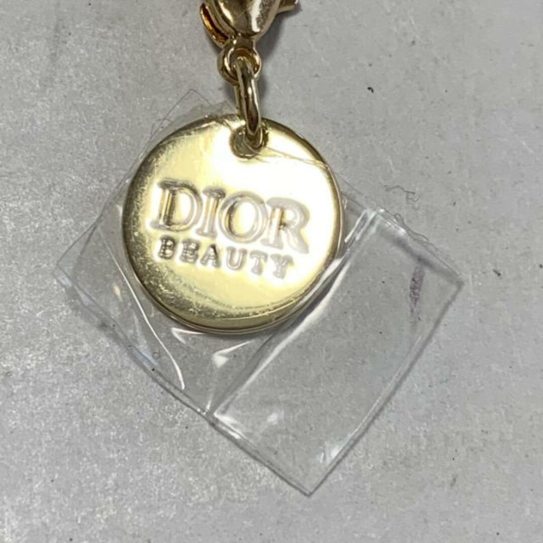 Dior Beauty(ディオールビューティー) 携帯ストラップ - ゴールド スター(星) 金属素材 スマホ/家電/カメラのスマホアクセサリー(ストラップ/イヤホンジャック)の商品写真