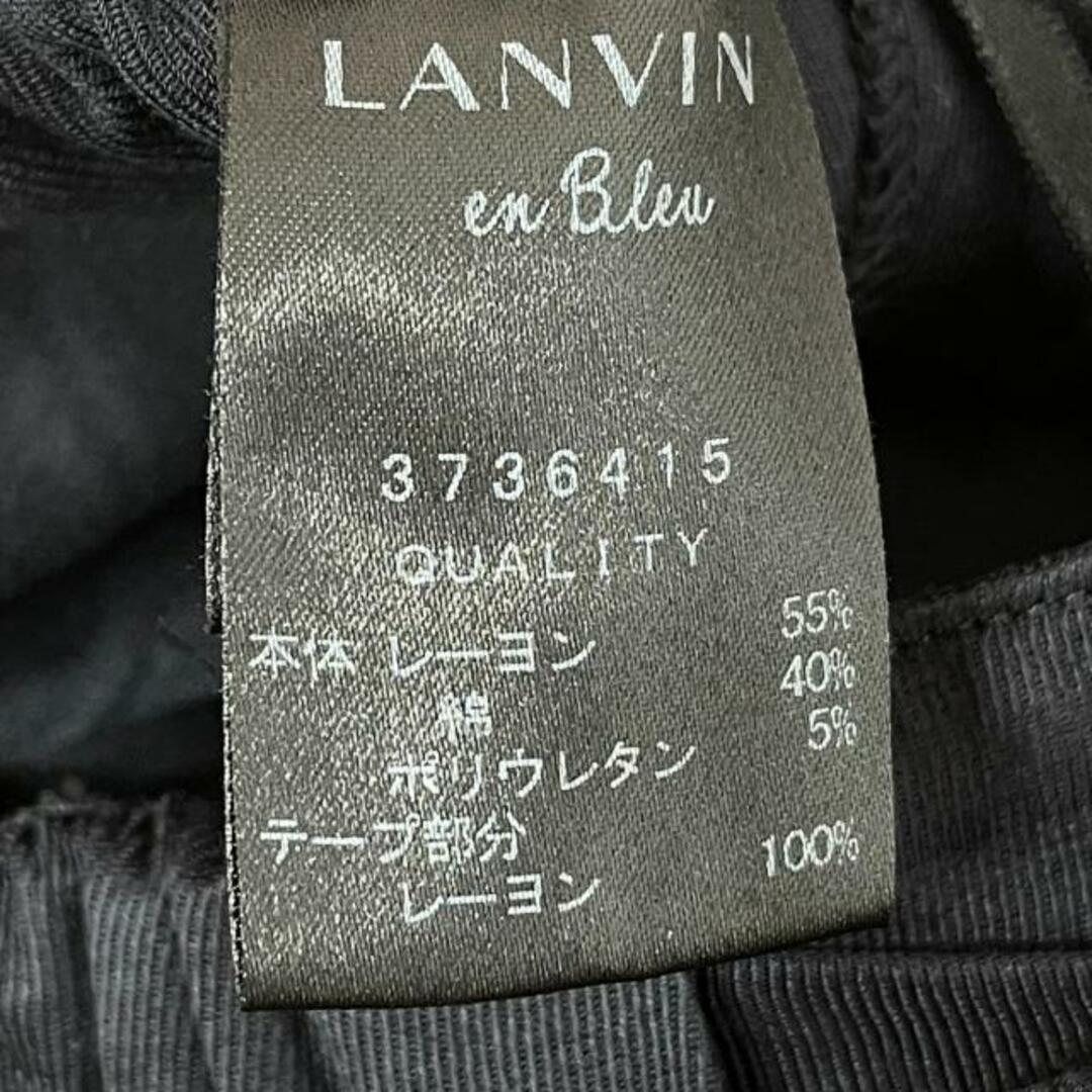 LANVIN en Bleu(ランバンオンブルー)のLANVIN en Bleu(ランバンオンブルー) ショートパンツ サイズ38 M レディース - ダークネイビー レディースのパンツ(ショートパンツ)の商品写真