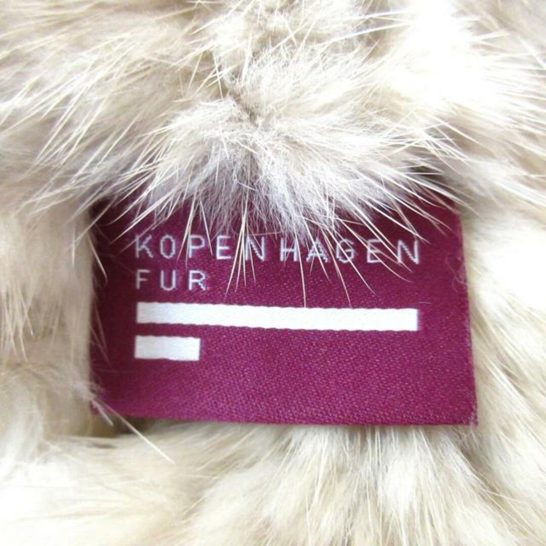 kopenhagen fur(コペンハーゲンファー) マフラー - ベージュ ティペット/CBF FOURREUR ミンク レディースのファッション小物(マフラー/ショール)の商品写真