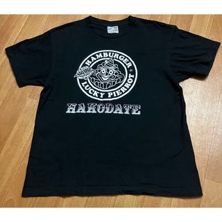 Tシャツ 函館 ラッキーピエロ 黒 M used(Tシャツ/カットソー(半袖/袖なし))